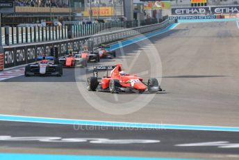 World © Octane Photographic Ltd. GP3 – Abu Dhabi GP – Race 1. Arden International - Joey Mawson. Yas Marina Circuit, Abu Dhabi. Saturday 24th November 2018.
