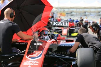 World © Octane Photographic Ltd. GP3 – Abu Dhabi GP – Race 1. ART Grand Prix - Anthoine Hubert and Nikita Mazepin . Yas Marina Circuit, Abu Dhabi. Saturday 24th November 2018.