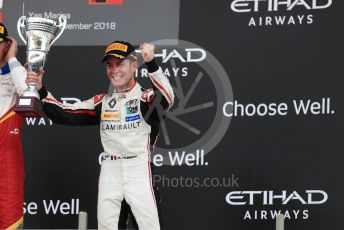 World © Octane Photographic Ltd. GP3 – Abu Dhabi GP – Race 1. ART Grand Prix - Anthoine Hubert. Yas Marina Circuit, Abu Dhabi. Saturday 24th November 2018.