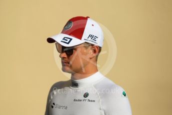 World © Octane Photographic Ltd. Formula 1 –  Abu Dhabi GP - Paddock. Alfa Romeo Sauber F1 Team C37 – Marcus Ericsson. Yas Marina Circuit, Abu Dhabi. Sunday 25th November 2018.