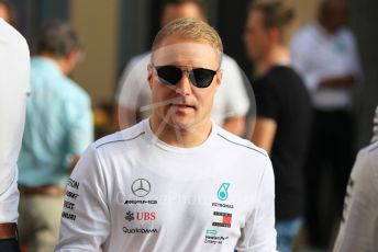 World © Octane Photographic Ltd. Formula 1 –  Abu Dhabi GP - Paddock. Mercedes AMG Petronas Motorsport AMG F1 W09 EQ Power+ - Valtteri Bottas. Yas Marina Circuit, Abu Dhabi. Sunday 25th November 2018.