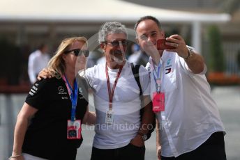 World © Octane Photographic Ltd. Formula 1 –  Abu Dhabi GP - Paddock. Eddie Jordan. Yas Marina Circuit, Abu Dhabi. Sunday 25th November 2018.