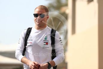 World © Octane Photographic Ltd. Formula 1 –  Abu Dhabi GP - Paddock. Mercedes AMG Petronas Motorsport AMG F1 W09 EQ Power+ - Valtteri Bottas. Yas Marina Circuit, Abu Dhabi. Sunday 25th November 2018.