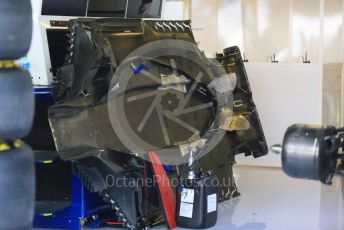 World © Octane Photographic Ltd. Formula 1 –  Abu Dhabi GP - Paddock. Williams Martini Racing FW41. Yas Marina Circuit, Abu Dhabi. Sunday 25th November 2018.