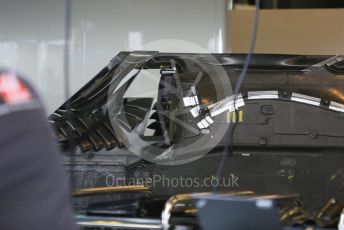 World © Octane Photographic Ltd. Formula 1 –  Abu Dhabi GP - Paddock. Haas F1 Team VF-18. Yas Marina Circuit, Abu Dhabi. Sunday 25th November 2018.