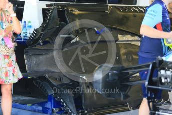 World © Octane Photographic Ltd. Formula 1 –  Abu Dhabi GP - Race day setup. Williams Martini Racing FW41. Yas Marina Circuit, Abu Dhabi. Sunday 25th November 2018.