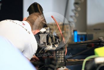 World © Octane Photographic Ltd. Formula 1 –  Abu Dhabi GP - Paddock. Mercedes AMG Petronas Motorsport AMG F1 W09 EQ Power+. Yas Marina Circuit, Abu Dhabi. Thursday 22nd November 2018.