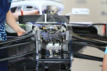 World © Octane Photographic Ltd. Formula 1 –  Abu Dhabi GP - Paddock. Williams Martini Racing FW41. Yas Marina Circuit, Abu Dhabi. Thursday 22nd November 2018.