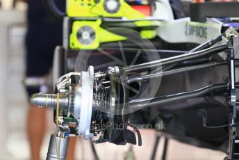 World © Octane Photographic Ltd. Formula 1 –  Abu Dhabi GP - Paddock. Williams Martini Racing FW41. Yas Marina Circuit, Abu Dhabi. Thursday 22nd November 2018.