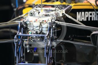 World © Octane Photographic Ltd. Formula 1 –  Abu Dhabi GP - Paddock. Renault Sport F1 Team RS18. Yas Marina Circuit, Abu Dhabi. Thursday 22nd November 2018.