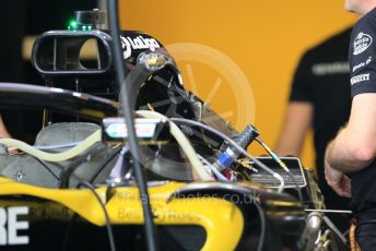 World © Octane Photographic Ltd. Formula 1 –  Abu Dhabi GP - Paddock. Renault Sport F1 Team RS18. Yas Marina Circuit, Abu Dhabi. Thursday 22nd November 2018.