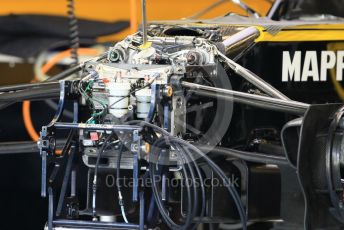 World © Octane Photographic Ltd. Formula 1 –  Abu Dhabi GP - Paddock. Renault Sport F1 Team RS18. Yas Marina Circuit, Abu Dhabi. Thursday 22nd November 2018.