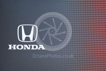World © Octane Photographic Ltd. Formula 1 –  Abu Dhabi GP - Paddock. Honda Racing. Yas Marina Circuit, Abu Dhabi. Thursday 22nd November 2018.