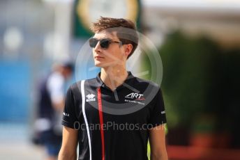 World © Octane Photographic Ltd. Formula 1 - Abu Dhabi GP - Paddock. George Russell - Mercedes AMG Petronas F1 Reserve Driver. Yas Marina Circuit, Abu Dhabi. Thursday 22nd November 2018.