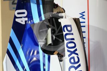 World © Octane Photographic Ltd. Formula 1 –  Abu Dhabi GP - Pit Lane. Williams Martini Racing FW41 – Robert Kubica. Yas Marina Circuit, Abu Dhabi. Thursday 22nd November 2018.