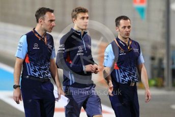 World © Octane Photographic Ltd. Formula 1 –  Abu Dhabi GP - Track Walk. Williams Martini Racing FW41 – Sergey Sirotkin. Yas Marina Circuit, Abu Dhabi. Thursday 22nd November 2018.