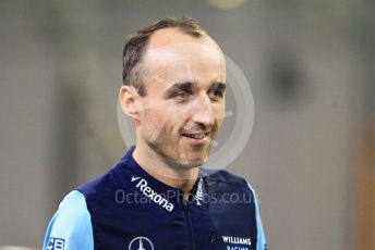 World © Octane Photographic Ltd. Formula 1 –  Abu Dhabi GP - Track Walk. Williams Martini Racing FW41 – Robert Kubica. Yas Marina Circuit, Abu Dhabi. Thursday 22nd November 2018.