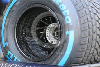 World © Octane Photographic Ltd. Formula 1 –  Abu Dhabi GP - Paddock. Aston Martin Red Bull Racing TAG Heuer RB14. Yas Marina Circuit, Abu Dhabi. Thursday 22nd November 2018.