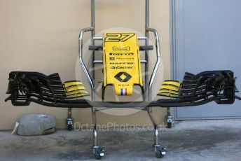 World © Octane Photographic Ltd. Formula 1 –  Abu Dhabi GP - Paddock. Renault Sport F1 Team RS18. Yas Marina Circuit, Abu Dhabi. Thursday 22nd November 2018.