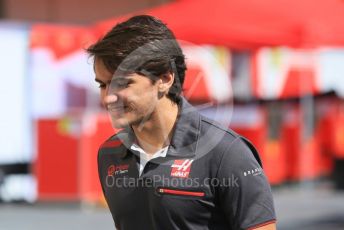 World © Octane Photographic Ltd. Formula 1 –  Abu Dhabi GP - Paddock. Haas F1 Team 2019 test driver– Pietro Fittipaldi. Yas Marina Circuit, Abu Dhabi. Thursday 22nd November 2018.