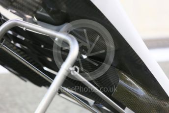 World © Octane Photographic Ltd. Formula 1 –  Abu Dhabi GP - Pit Lane. Alfa Romeo Sauber F1 Team C37 – Antonio Giovinazzi. Yas Marina Circuit, Abu Dhabi. Thursday 22nd November 2018.