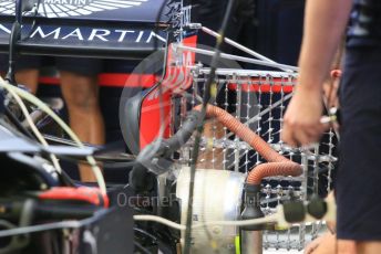 World © Octane Photographic Ltd. Formula 1 –  Abu Dhabi GP - Pit Lane. Aston Martin Red Bull Racing TAG Heuer RB14. Yas Marina Circuit, Abu Dhabi. Thursday 22nd November 2018.