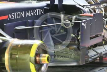 World © Octane Photographic Ltd. Formula 1 –  Abu Dhabi GP - Pit Lane. Aston Martin Red Bull Racing TAG Heuer RB14. Yas Marina Circuit, Abu Dhabi. Thursday 22nd November 2018.