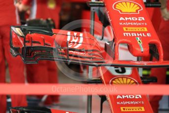 World © Octane Photographic Ltd. Formula 1 –  Abu Dhabi GP - Pit Lane. Scuderia Ferrari SF71-H – Sebastian Vettel. Yas Marina Circuit, Abu Dhabi. Thursday 22nd November 2018.