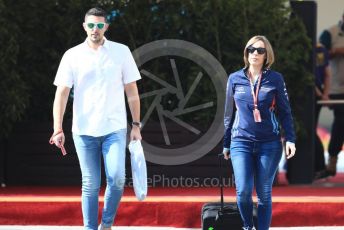 World © Octane Photographic Ltd. Formula 1 - Abu Dhabi GP - Paddock. Claire Williams - Deputy Team Principal of Williams Martini Racing. Yas Marina Circuit, Abu Dhabi. Thursday 22nd November 2018.