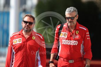 World © Octane Photographic Ltd. Formula 1 - Abu Dhabi GP - Paddock. Maurizio Arrivabene – Managing Director and Team Principal of Scuderia Ferrari. Yas Marina Circuit, Abu Dhabi. Thursday 22nd November 2018.