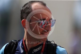 World © Octane Photographic Ltd. Formula 1 –  Abu Dhabi GP - Paddock. Williams Martini Racing FW41 – Robert Kubica. Yas Marina Circuit, Abu Dhabi. Thursday 22nd November 2018.
