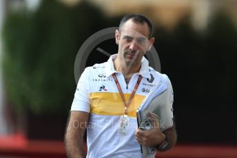 World © Octane Photographic Ltd. Formula 1 - Abu Dhabi GP - Paddock. Cyril Abiteboul - Managing Director of Renault Sport Racing Formula 1 Team. Yas Marina Circuit, Abu Dhabi. Thursday 22nd November 2018.