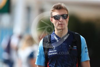 World © Octane Photographic Ltd. Formula 1 –  Abu Dhabi GP - Paddock. Williams Martini Racing FW41 – Sergey Sirotkin. Yas Marina Circuit, Abu Dhabi. Thursday 22nd November 2018.
