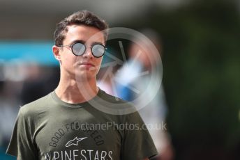 World © Octane Photographic Ltd. Formula 1 - Abu Dhabi GP - Paddock. Lando Norris - McLaren Reserve Driver. Yas Marina Circuit, Abu Dhabi. Thursday 22nd November 2018.