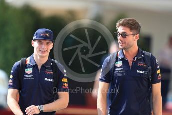 World © Octane Photographic Ltd. Formula 1 –  Abu Dhabi GP - Paddock. Aston Martin Red Bull Racing TAG Heuer RB14 – Max Verstappen. Yas Marina Circuit, Abu Dhabi. Thursday 22nd November 2018.