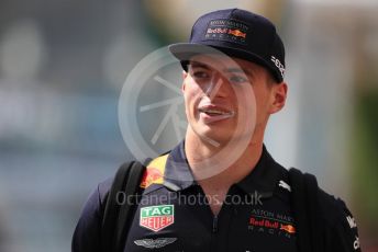 World © Octane Photographic Ltd. Formula 1 –  Abu Dhabi GP - Paddock. Aston Martin Red Bull Racing TAG Heuer RB14 – Max Verstappen. Yas Marina Circuit, Abu Dhabi. Thursday 22nd November 2018.
