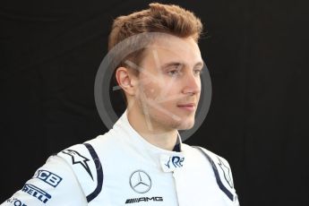 World © Octane Photographic Ltd. Formula 1 – Australian GP - Driver Photo Call. Williams Martini Racing FW41 – Sergey Sirotkin. Albert Park, Melbourne, Australia. Thursday 22ndMarch 2018.