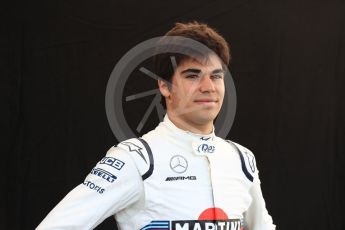 World © Octane Photographic Ltd. Formula 1 – Australian GP - Driver Photo Call. Williams Martini Racing FW41 – Lance Stroll. Albert Park, Melbourne, Australia. Thursday 22nd March 2018.