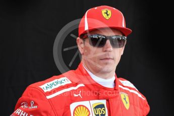 World © Octane Photographic Ltd. Formula 1 – Australian GP - Driver Photo Call. Scuderia Ferrari SF71-H – Kimi Raikkonen. Albert Park, Melbourne, Australia. Thursday 22nd March 2018.