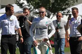 World © Octane Photographic Ltd. Formula 1 – Australian GP - Driver Photo Call. Mercedes AMG Petronas Motorsport AMG F1 W09 EQ Power+ - Valtteri Bottas. Albert Park, Melbourne, Australia. Thursday 22nd March 2018.