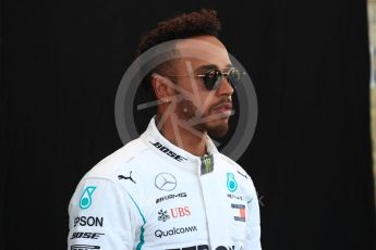 World © Octane Photographic Ltd. Formula 1 – Australian GP - Driver Photo Call. Mercedes AMG Petronas Motorsport AMG F1 W09 EQ Power+ - Lewis Hamilton. Albert Park, Melbourne, Australia. Thursday 22nd March 2018.