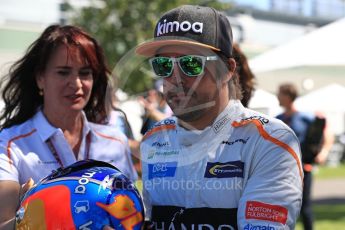 World © Octane Photographic Ltd. Formula 1 – Australian GP - Driver Photo Call. McLaren MCL33 – Fernando Alonso. Albert Park, Melbourne, Australia. Thursday 22nd March 2018.