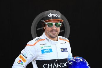 World © Octane Photographic Ltd. Formula 1 – Australian GP - Driver Photo Call. McLaren MCL33 – Fernando Alonso. Albert Park, Melbourne, Australia. Thursday 22nd March 2018.