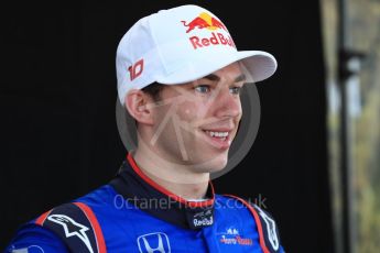 World © Octane Photographic Ltd. Formula 1 – Australian GP - Driver Photo Call. Scuderia Toro Rosso STR13 – Pierre Gasly. Albert Park, Melbourne, Australia. WThursday 22nd March 2018.