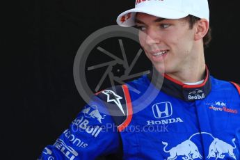 World © Octane Photographic Ltd. Formula 1 – Australian GP - Driver Photo Call. Scuderia Toro Rosso STR13 – Pierre Gasly. Albert Park, Melbourne, Australia. Thursday 22nd March 2018.