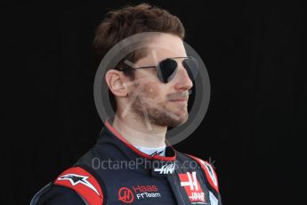 World © Octane Photographic Ltd. Formula 1 – Australian GP - Driver Photo Call. Haas F1 Team VF-18 – Romain Grosjean. Albert Park, Melbourne, Australia. Thursday 22nd March 2018.