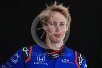 World © Octane Photographic Ltd. Formula 1 – Australian GP - Driver Photo Call. Scuderia Toro Rosso STR13 – Brendon Hartley. Albert Park, Melbourne, Australia. Thursday 22nd March 2018.