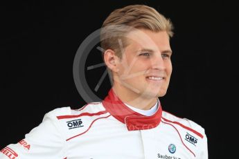 World © Octane Photographic Ltd. Formula 1 – Australian GP - Driver Photo Call. Alfa Romeo Sauber F1 Team C37 – Marcus Ericsson. Albert Park, Melbourne, Australia. Thursday 22nd March 2018.