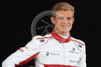 World © Octane Photographic Ltd. Formula 1 – Australian GP - Driver Photo Call. Alfa Romeo Sauber F1 Team C37 – Marcus Ericsson. Albert Park, Melbourne, Australia. Thursday 22nd March 2018.