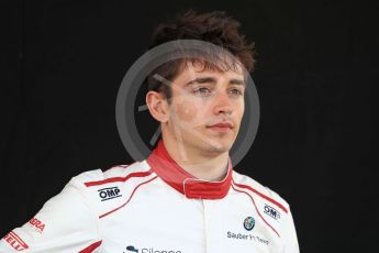 World © Octane Photographic Ltd. Formula 1 – Australian GP - Driver Photo Call. Alfa Romeo Sauber F1 Team C37 – Charles Leclerc. Albert Park, Melbourne, Australia. Thursday 22nd March 2018.